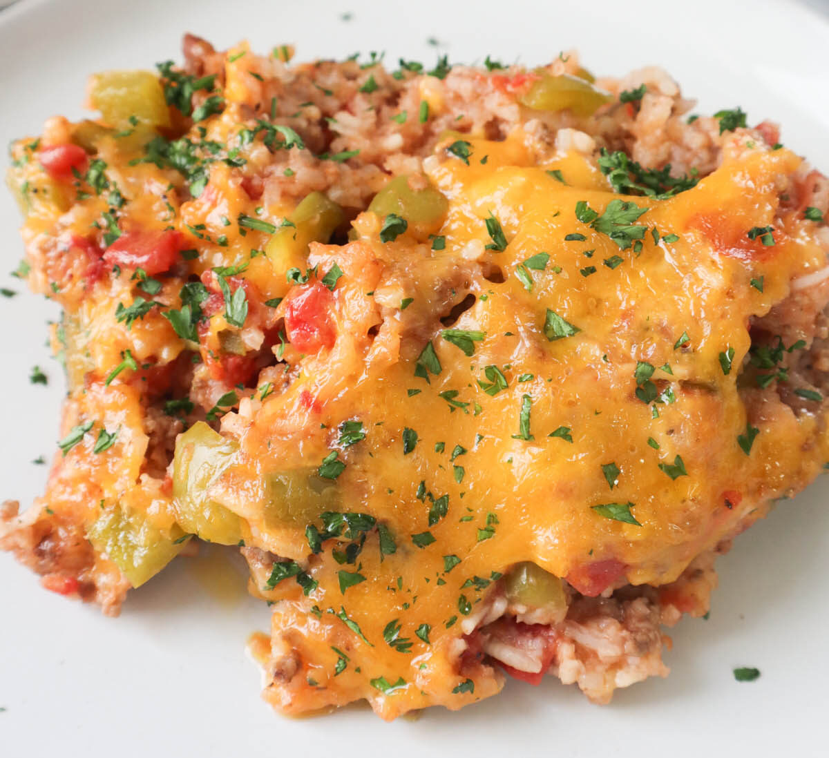Crockpot Stuffed Pepper Casserole
