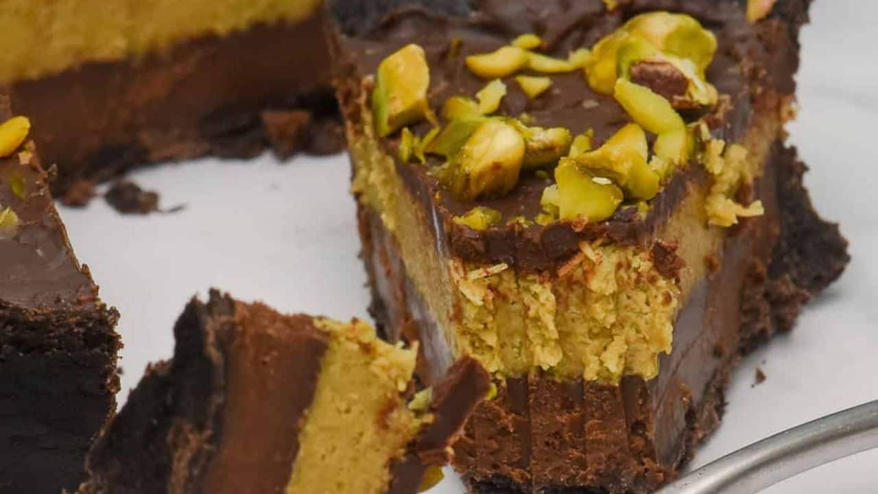 Dubai Chocolate Pistachio Tart