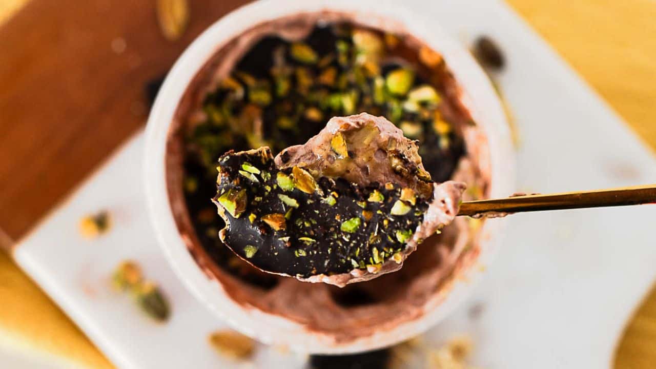 Dubai Chocolate Yogurt Cup