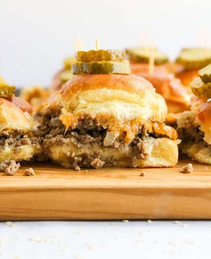Easy Cheeseburger Sliders