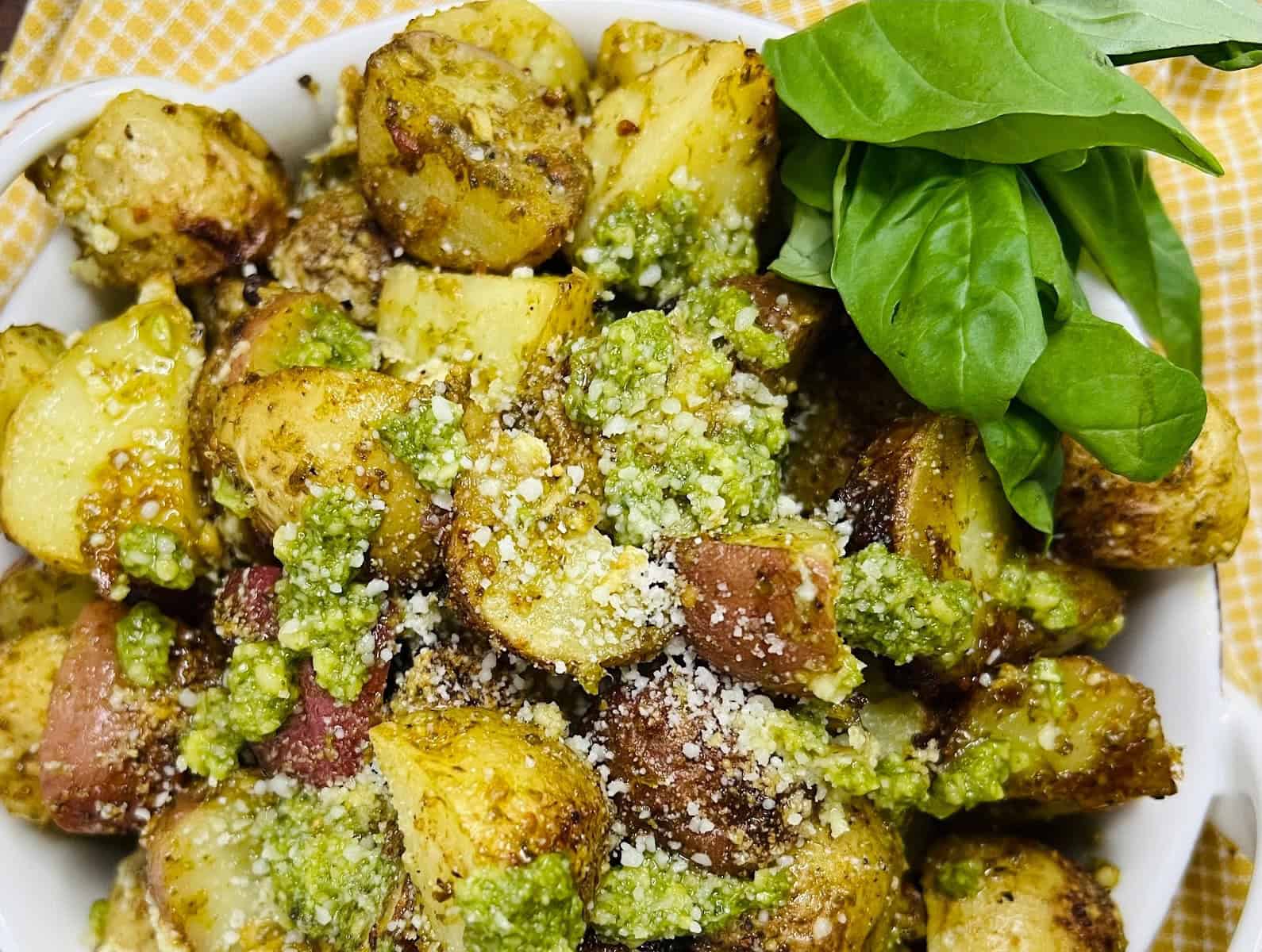 Pesto Roasted Potatoes