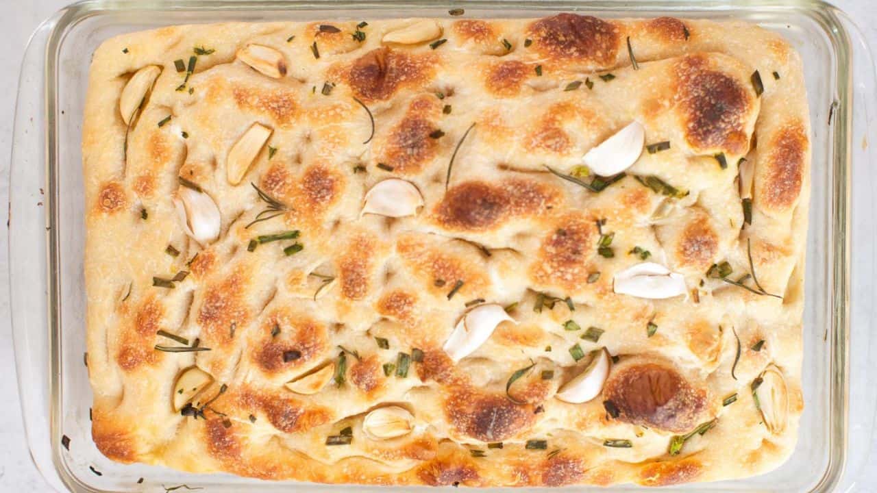 Easy Sourdough Focaccia Bread Recipe