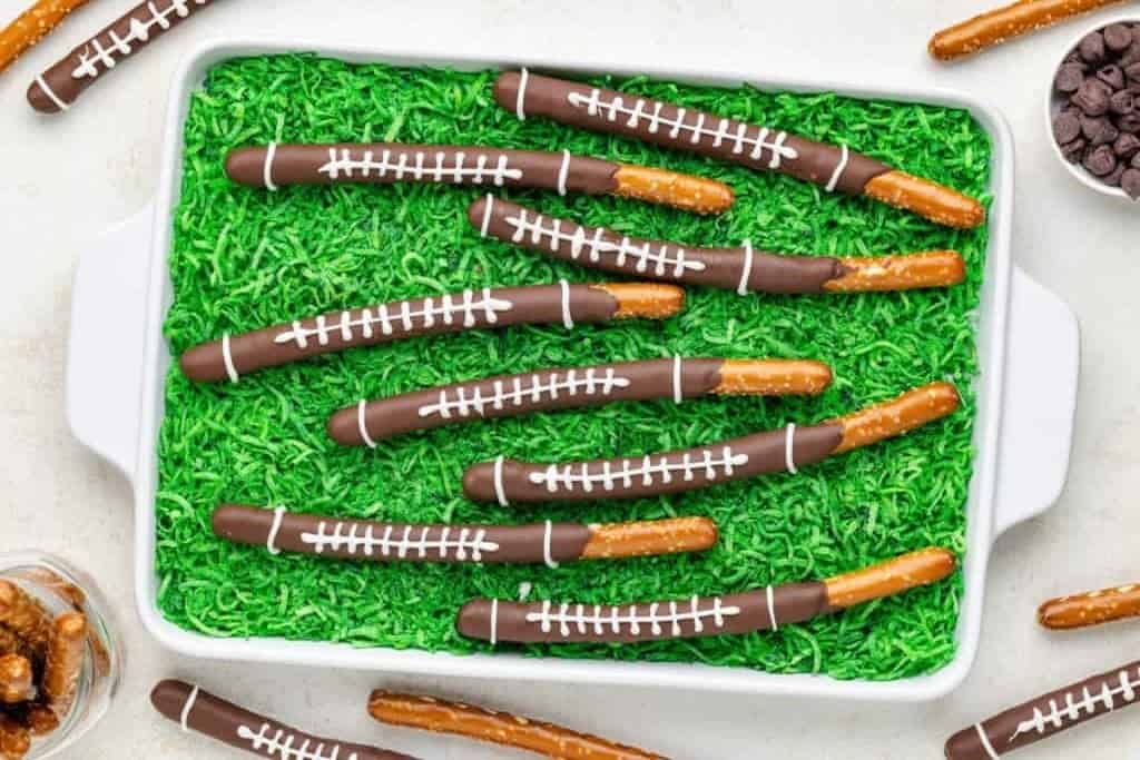 Football Pretzels