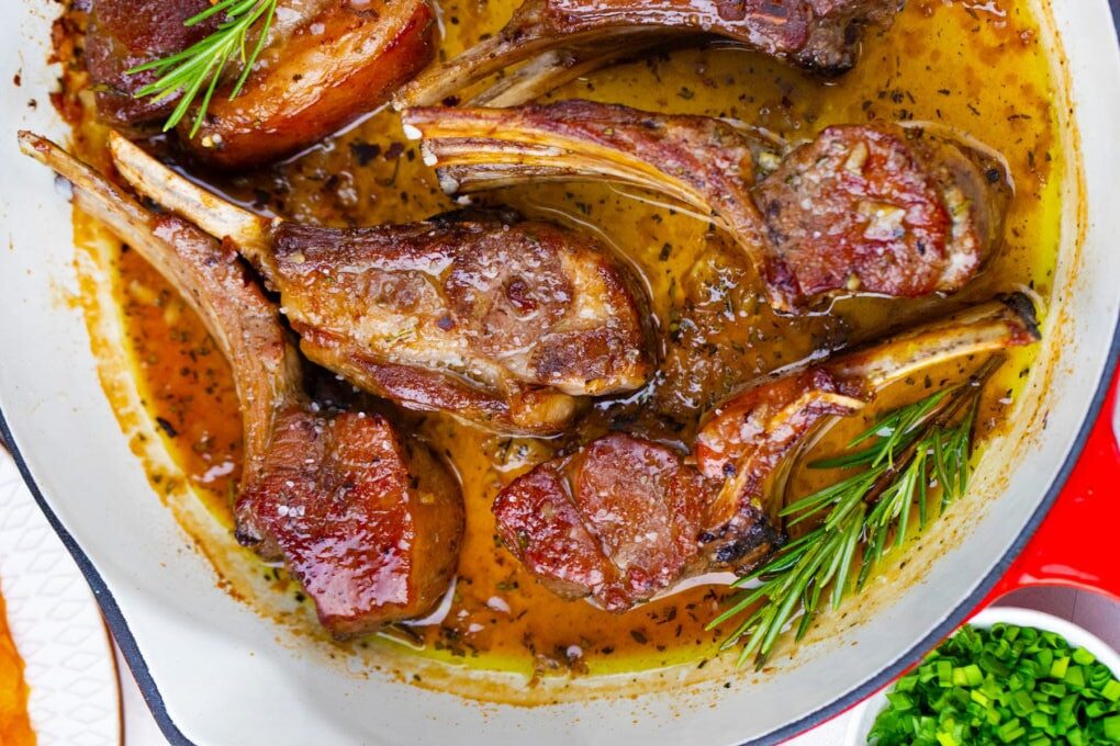 Garlic Brown Sugar Lamb Ribs