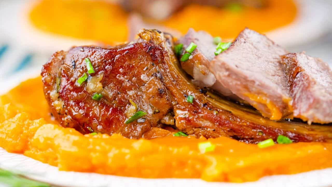Garlic Brown Sugar Lamb Ribs