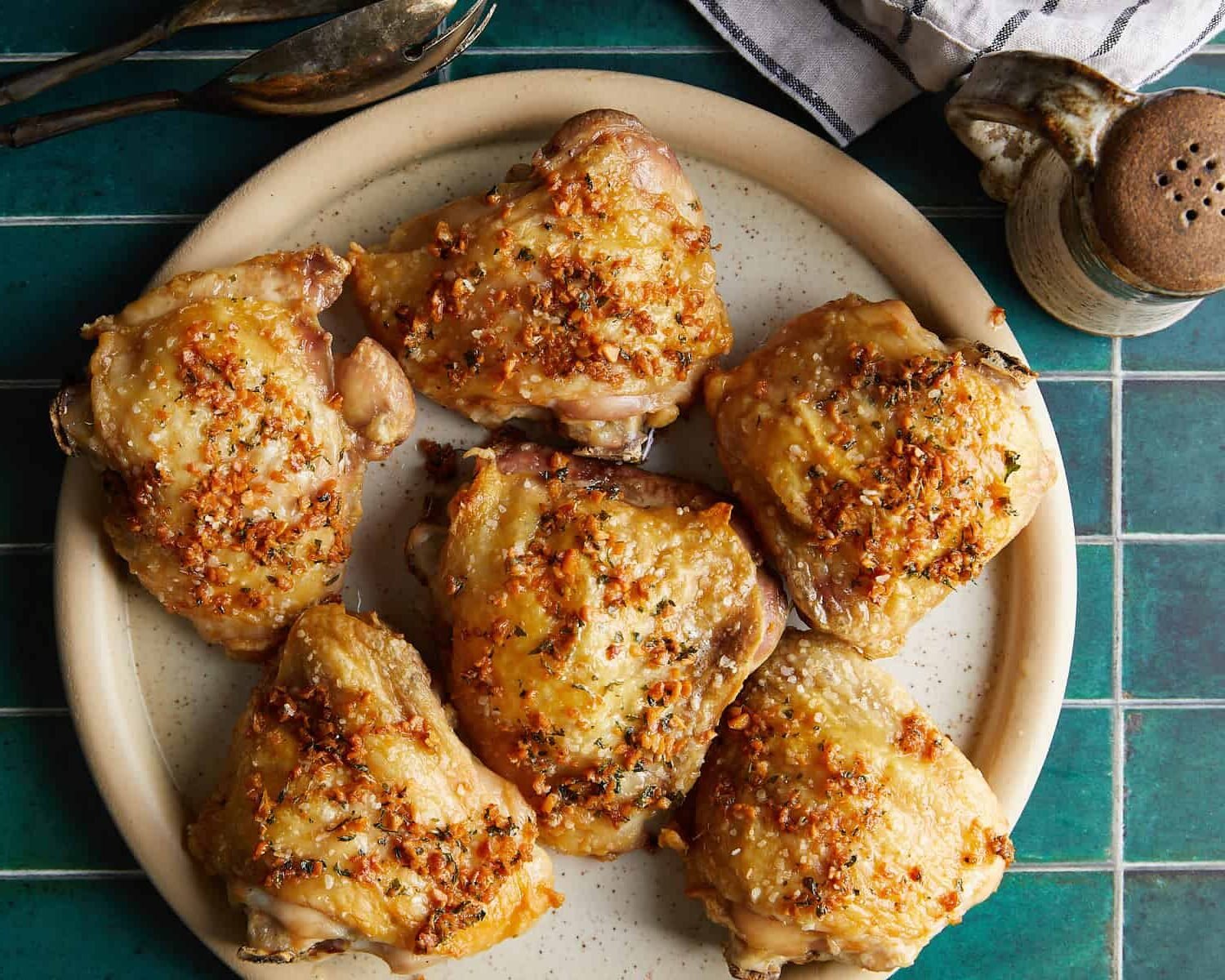 Garlic Butter Chicken Thighs