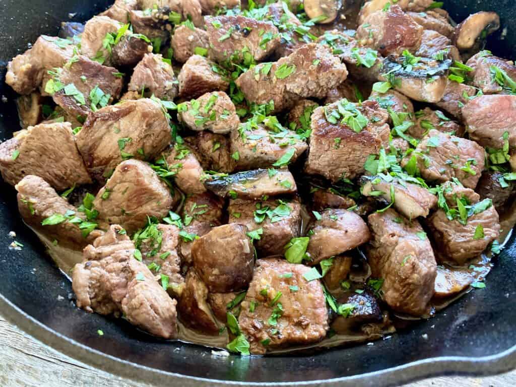 Garlic Butter Steak Bites