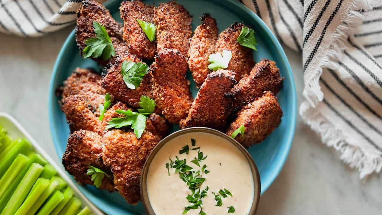 Gluten-Free Chicken Tenders + Sweet & Spicy Sauce