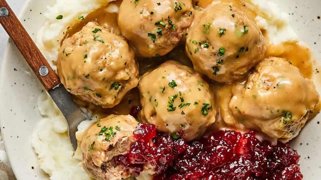 Gluten-Free Swedish Meatballs