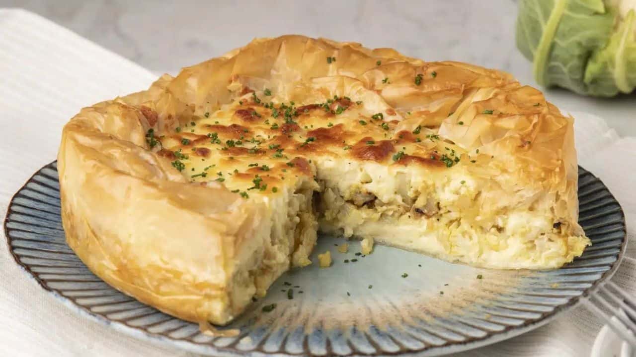 Greek Cauliflower Pie