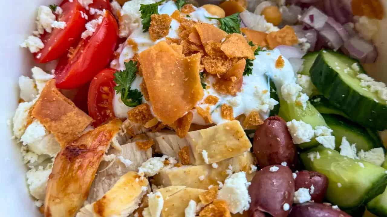 Greek Chicken Protein Bowls