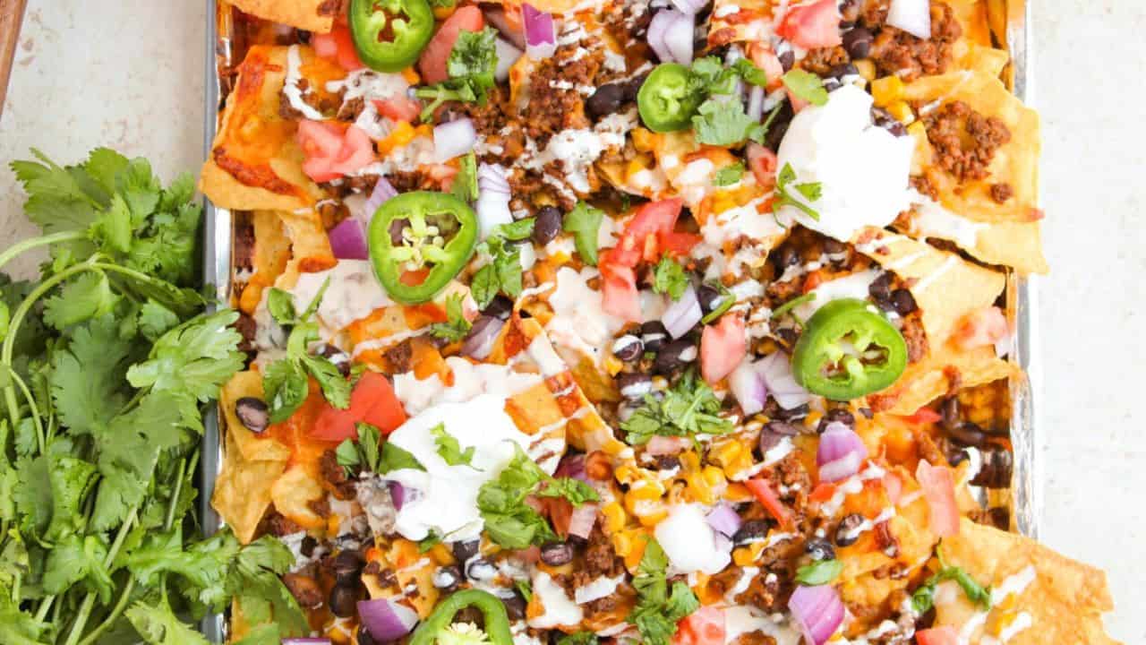 Ground Beef Nachos