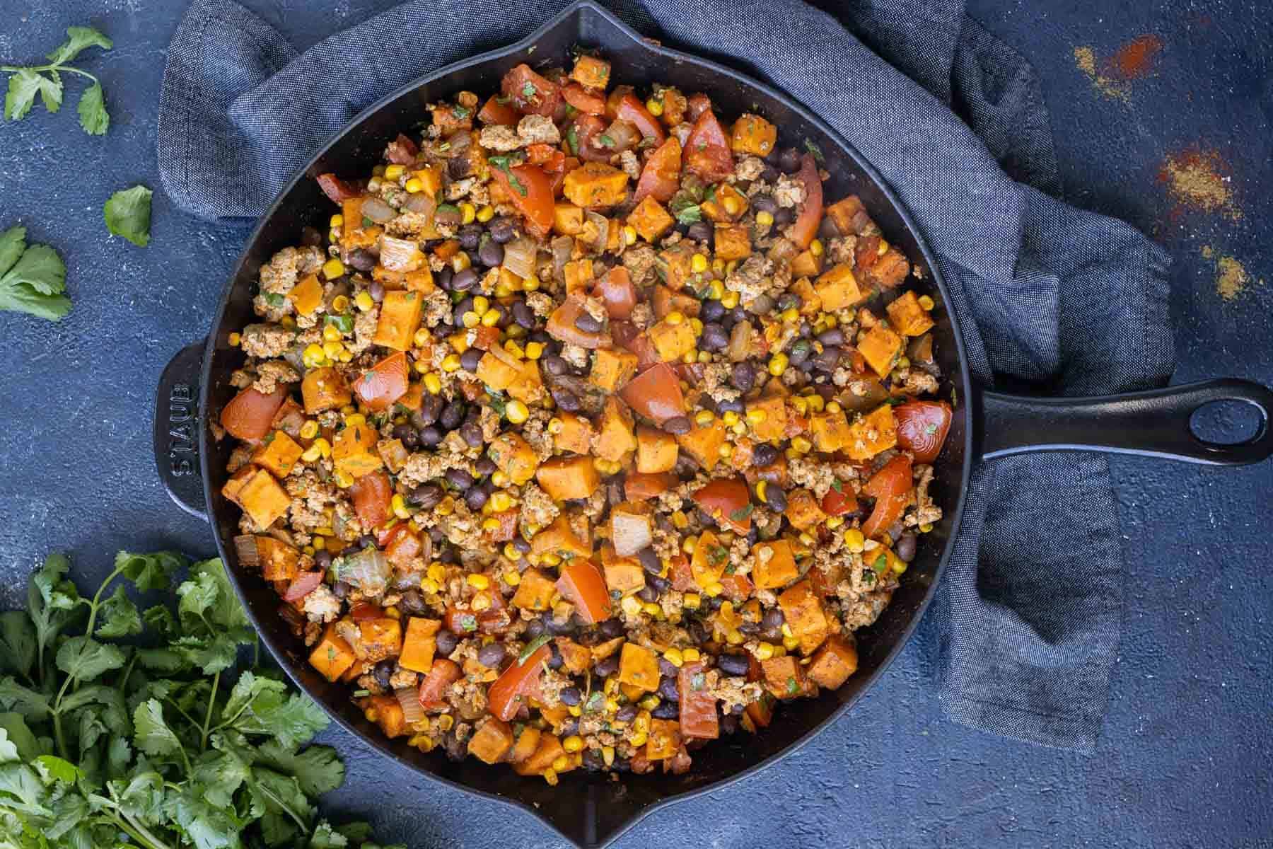 Ground Turkey Sweet Potato