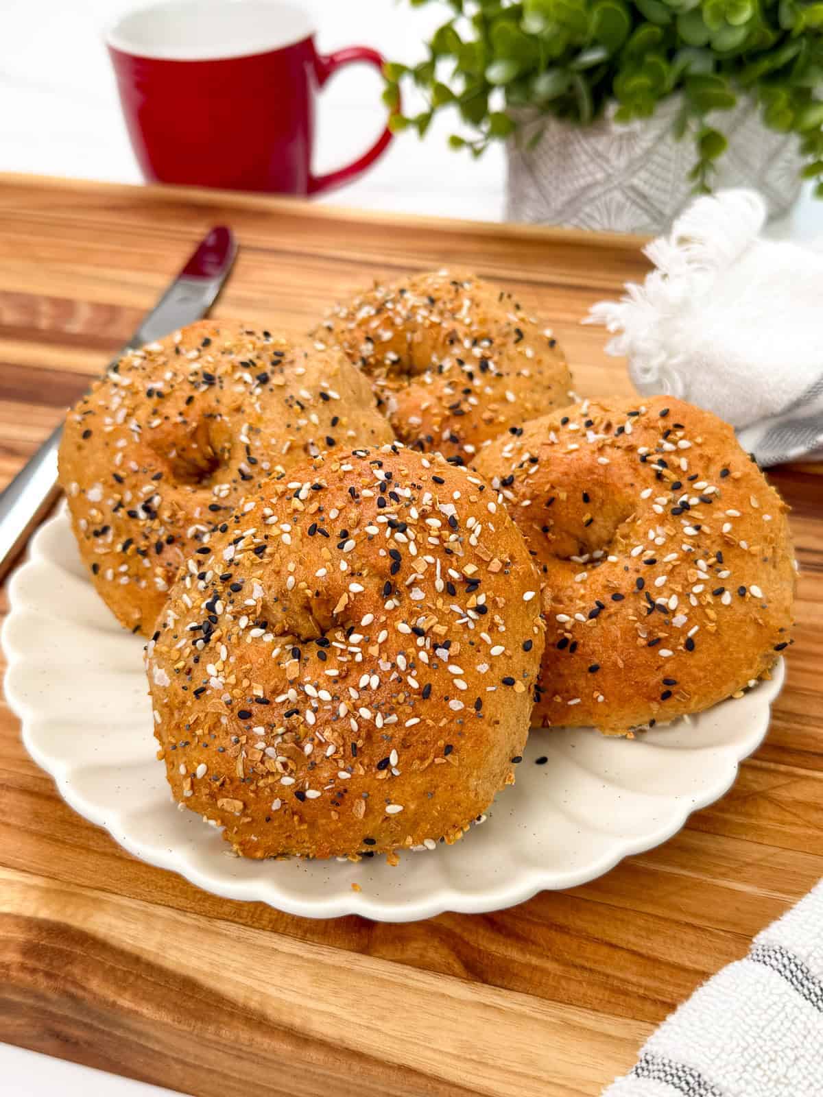 Bagel With Greek Yogurt
