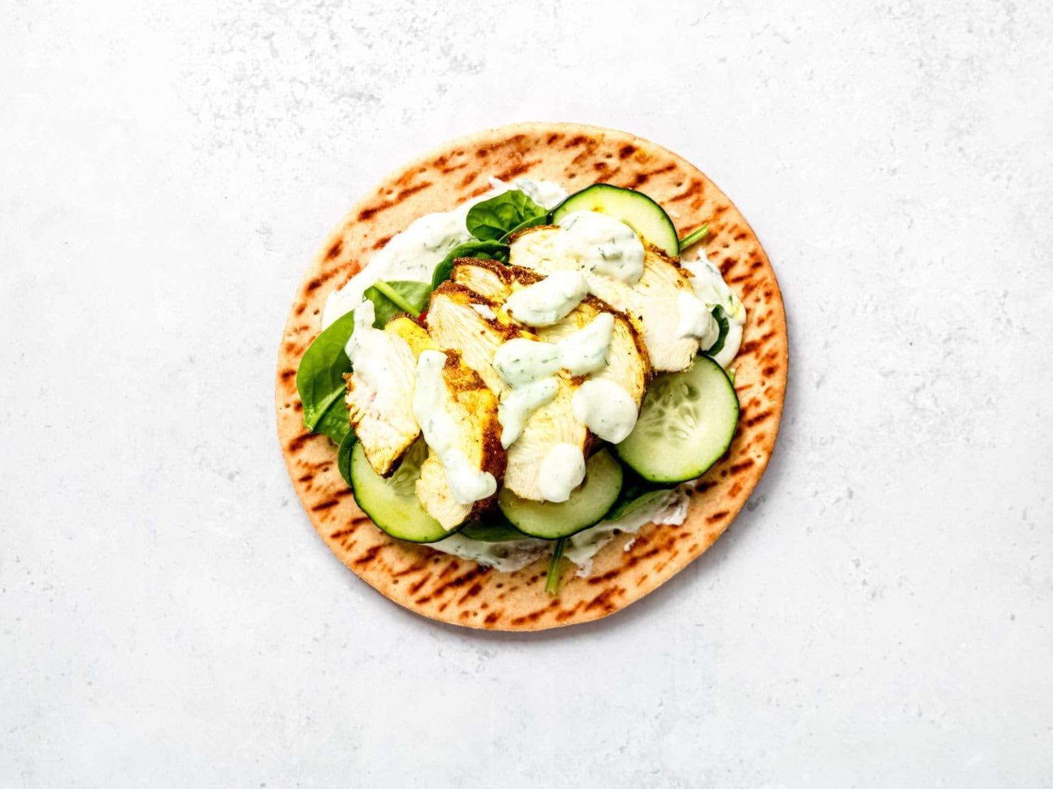Instant Pot Chicken Shawarma Wraps