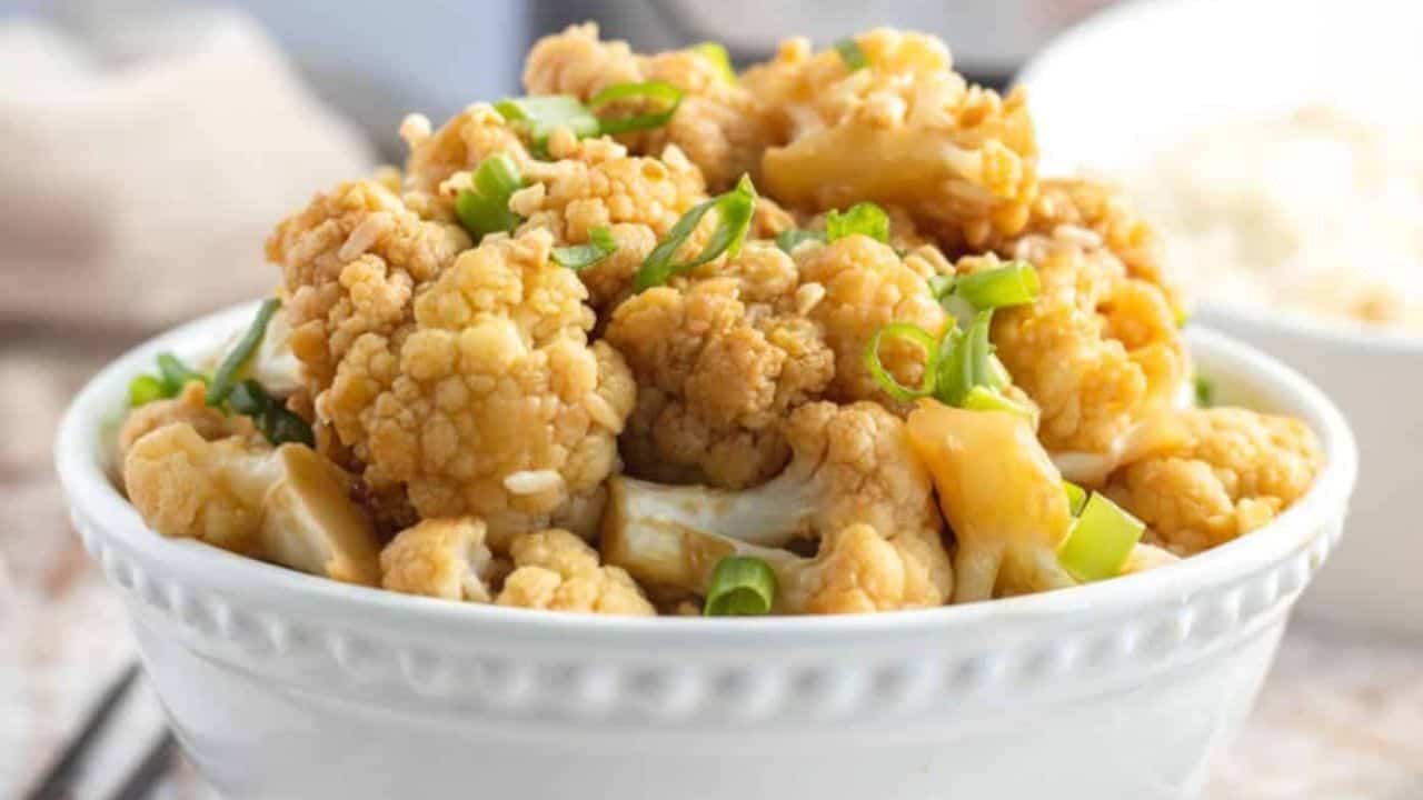 Instant Pot Kung Pao Cauliflower