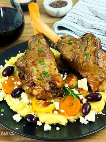 Instant Pot Lamb Shanks