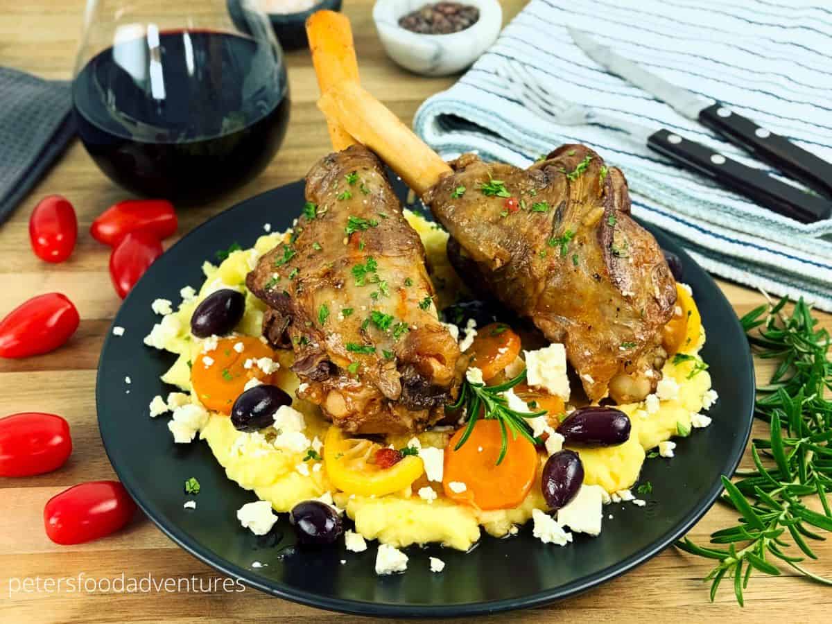 Instant Pot Lamb Shanks