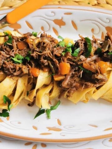 Italian Beef Cheek Ragu