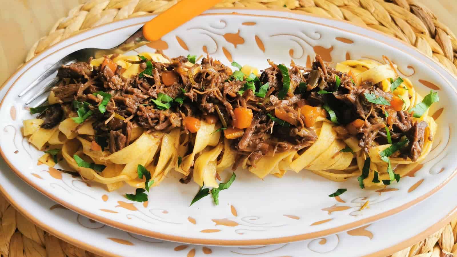 Italian Beef Cheek Ragu