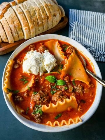 Lasagna Soup