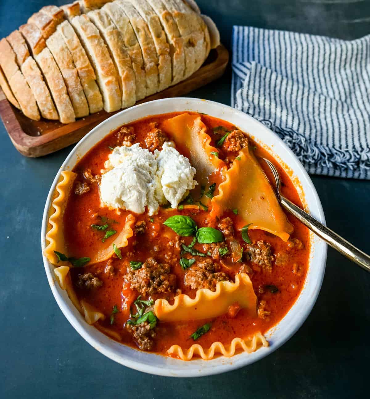 Lasagna Soup