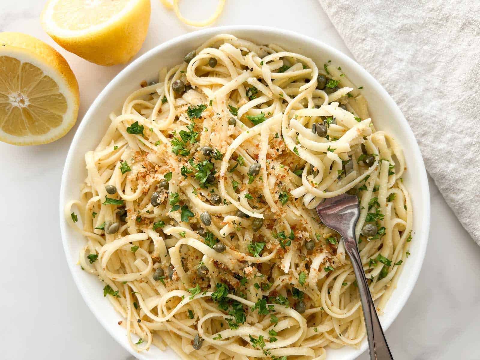 Lemon Caper Pasta