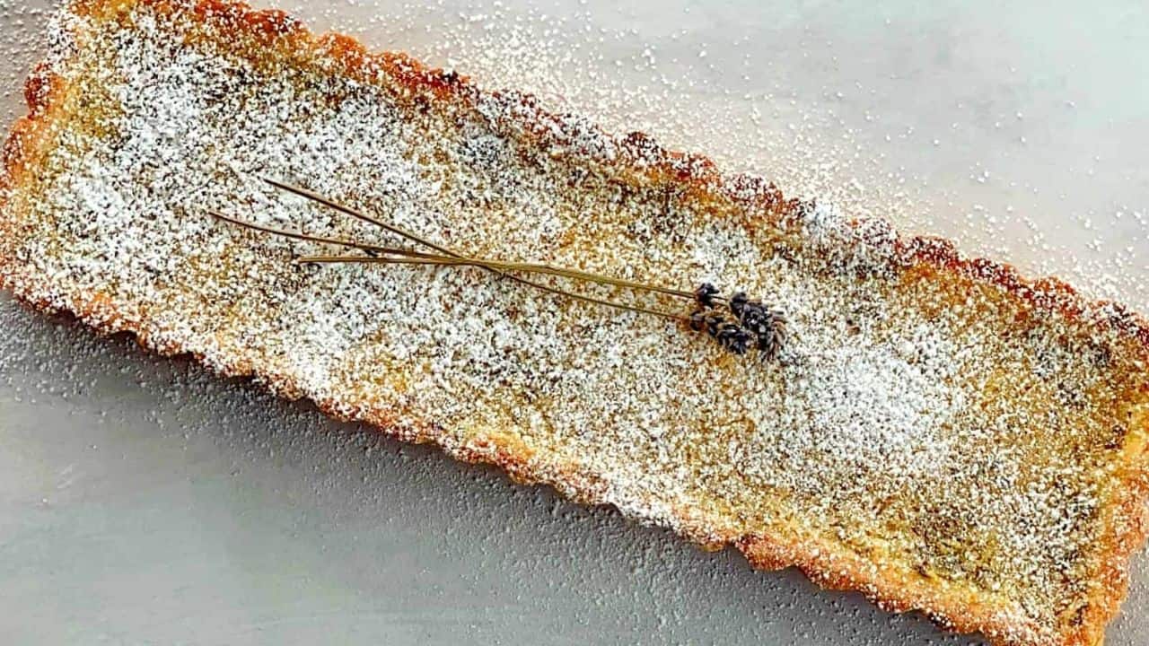 Lemon Lavender Tart