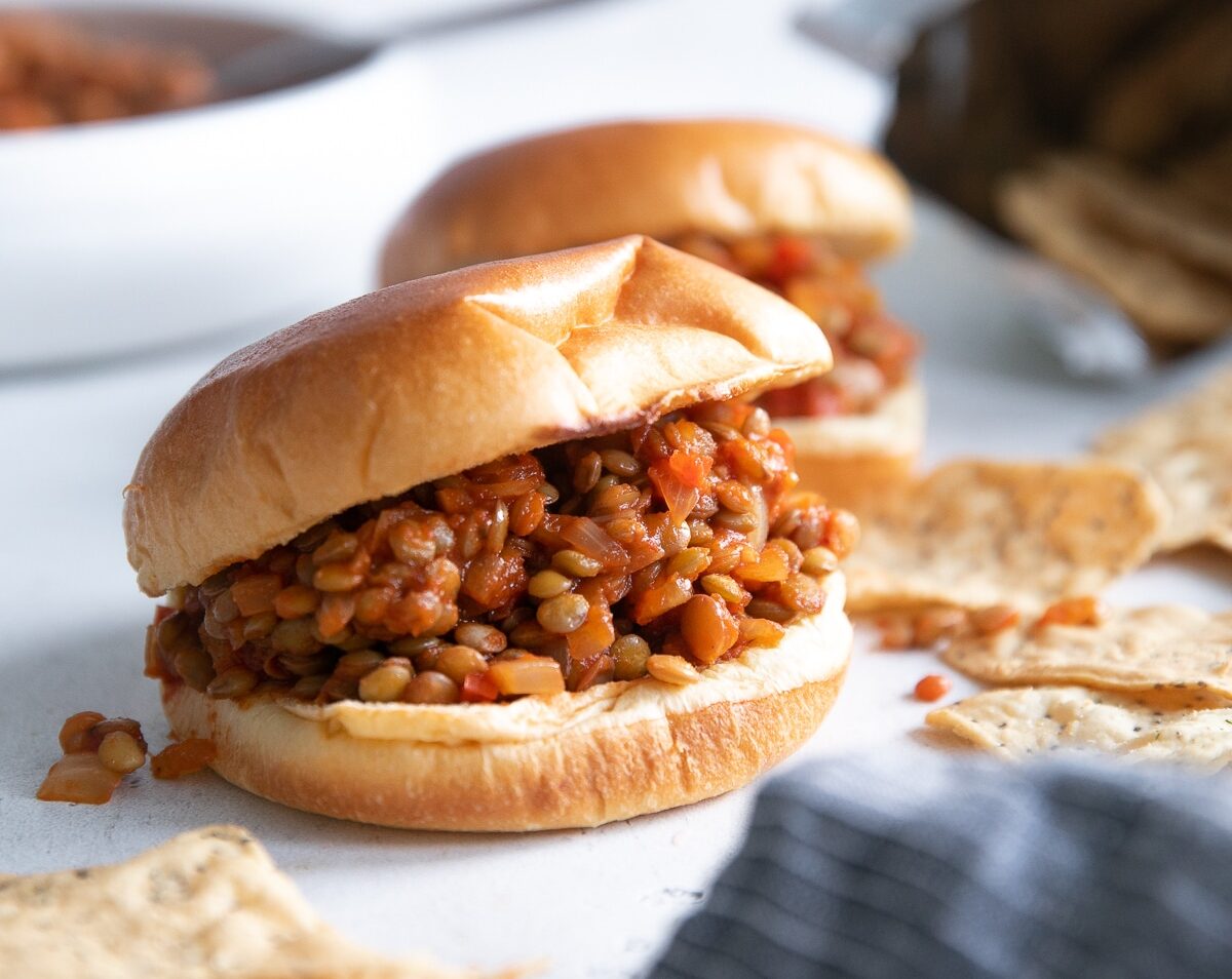 Lentil Sloppy Joes Recipe