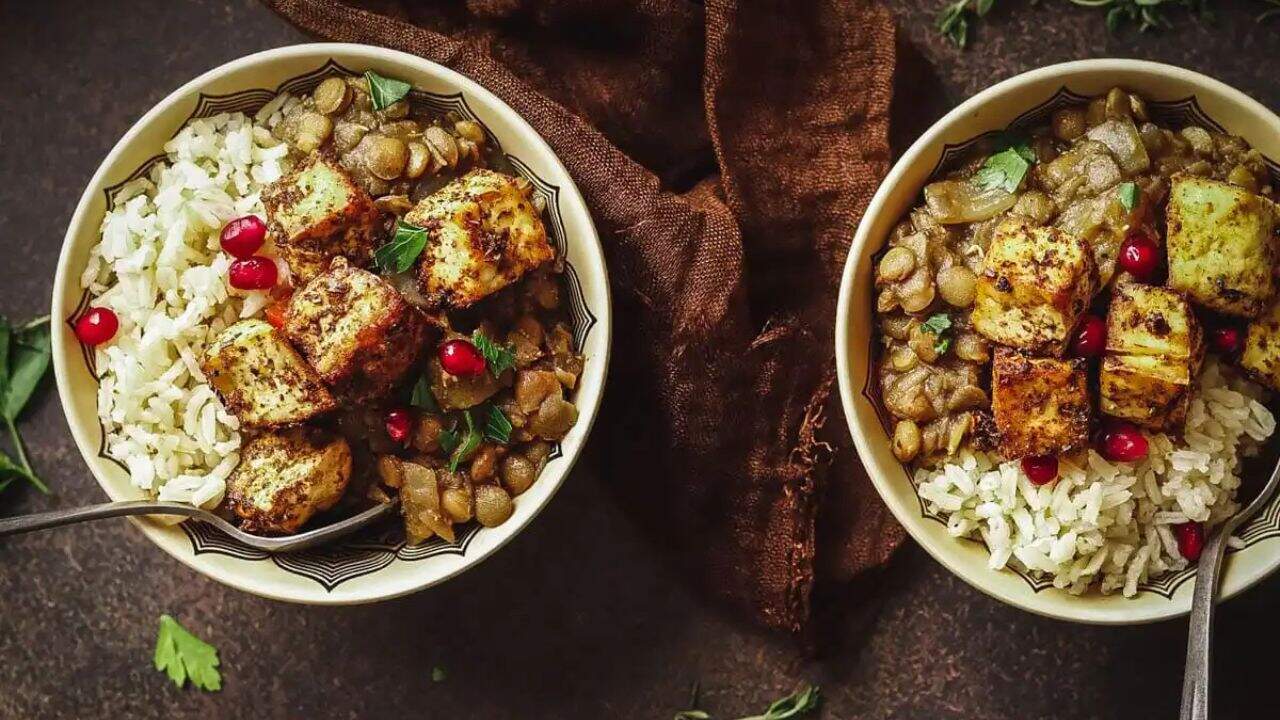 Lentils And Tofu Bowl