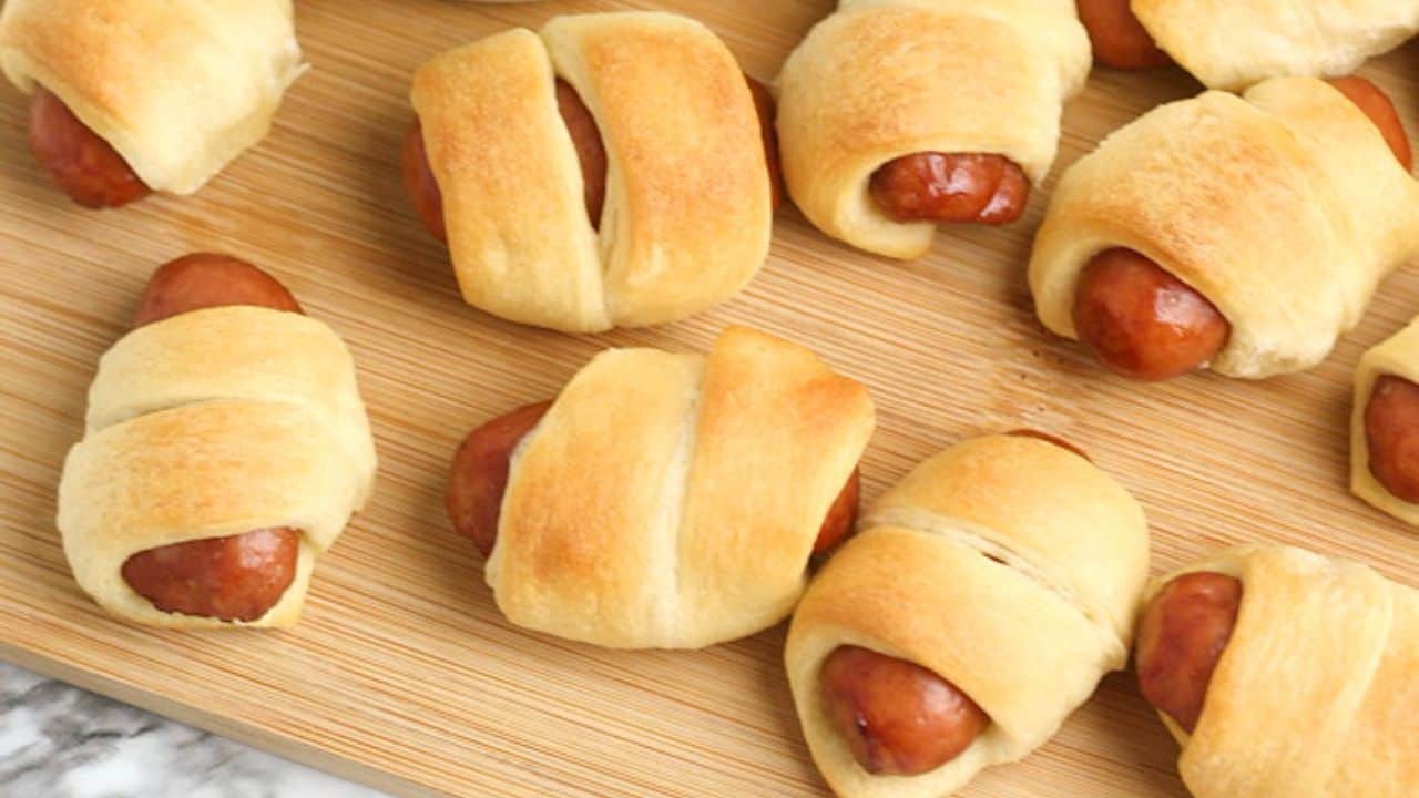 Little Smokies Crescent Rolls