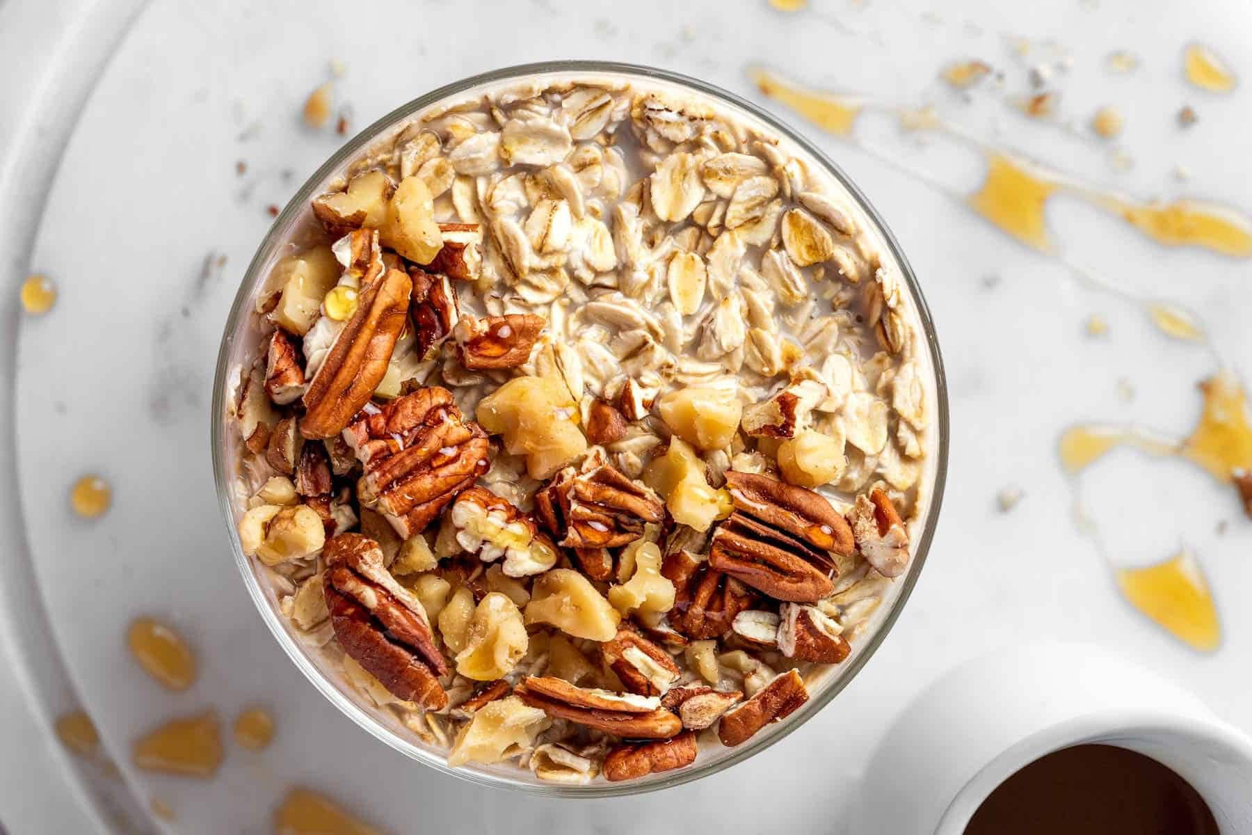 Maple Brown Sugar Overnight Oats