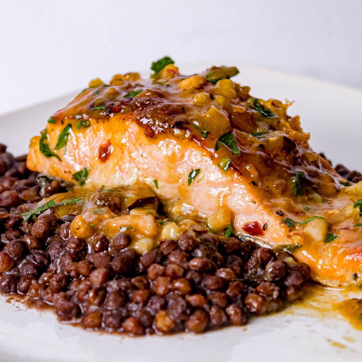 Maple Dijon Salmon