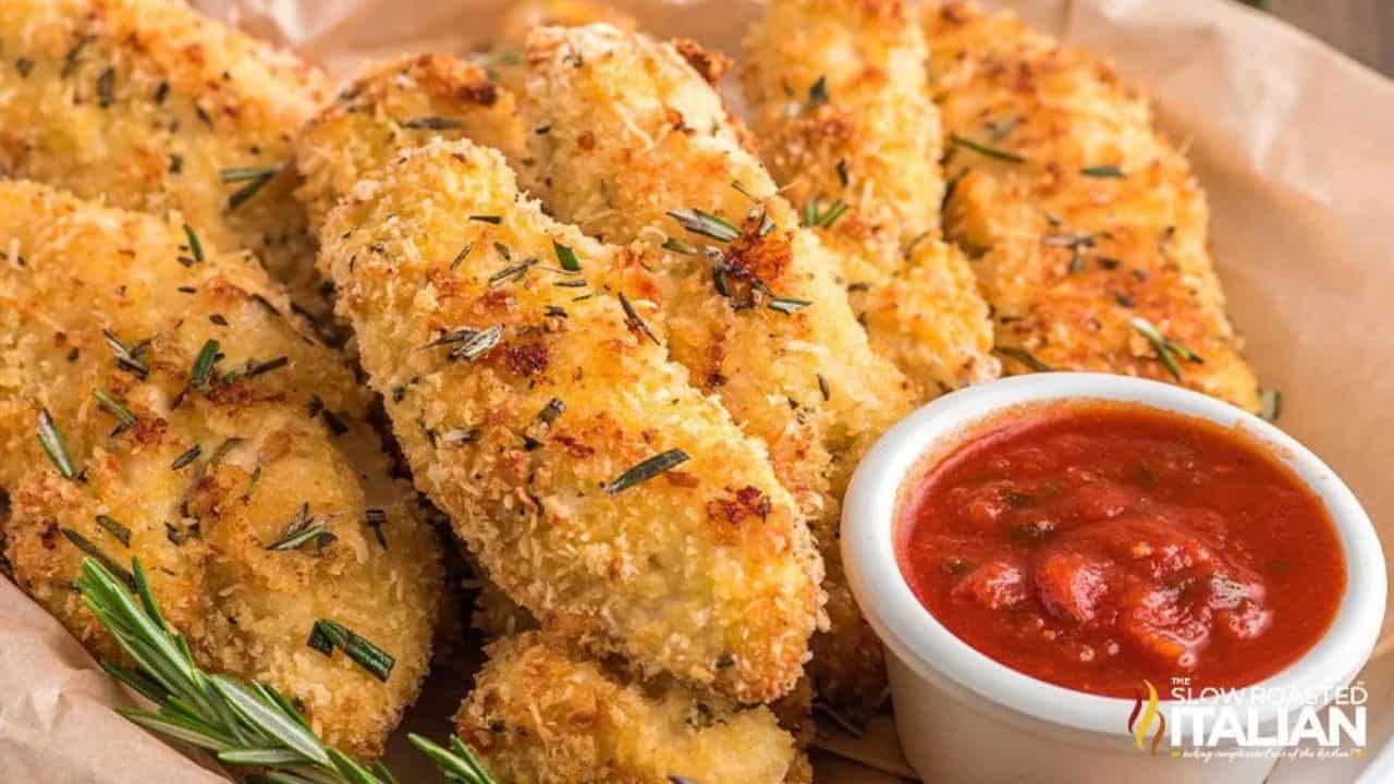 Oven Baked Parmesan Chicken Tenders