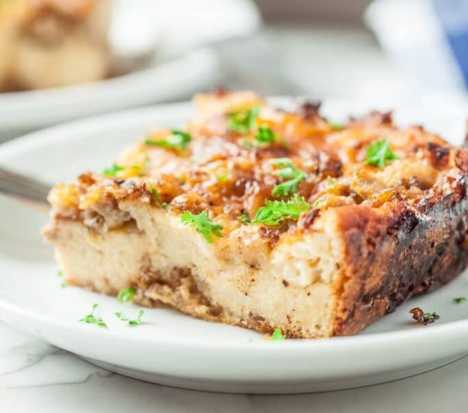 Easy Overnight Breakfast Casserole