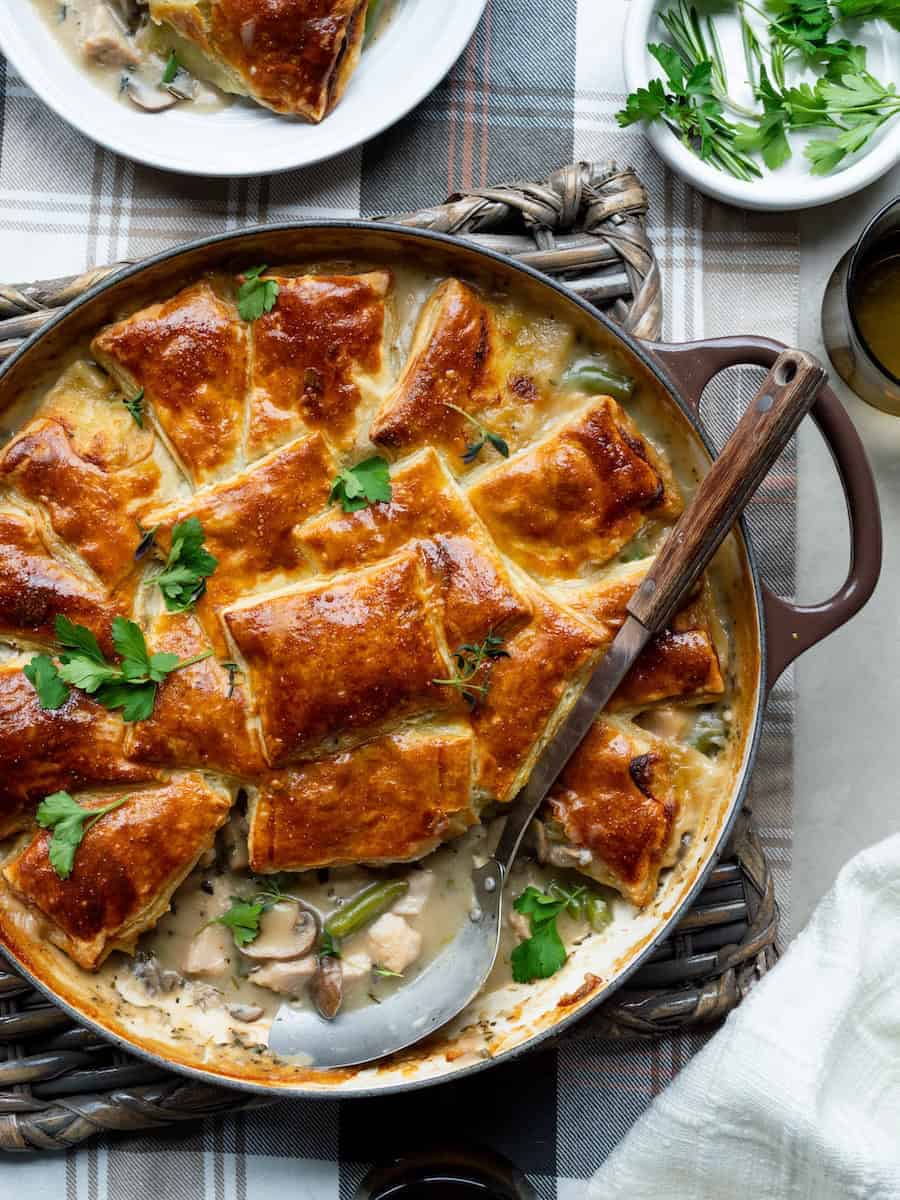 Patchwork Turkey Pot Pie