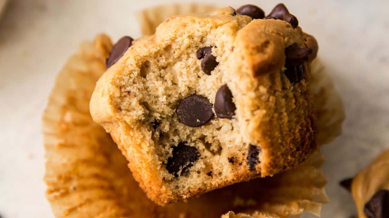 Peanut Butter Chocolate Chip Muffins