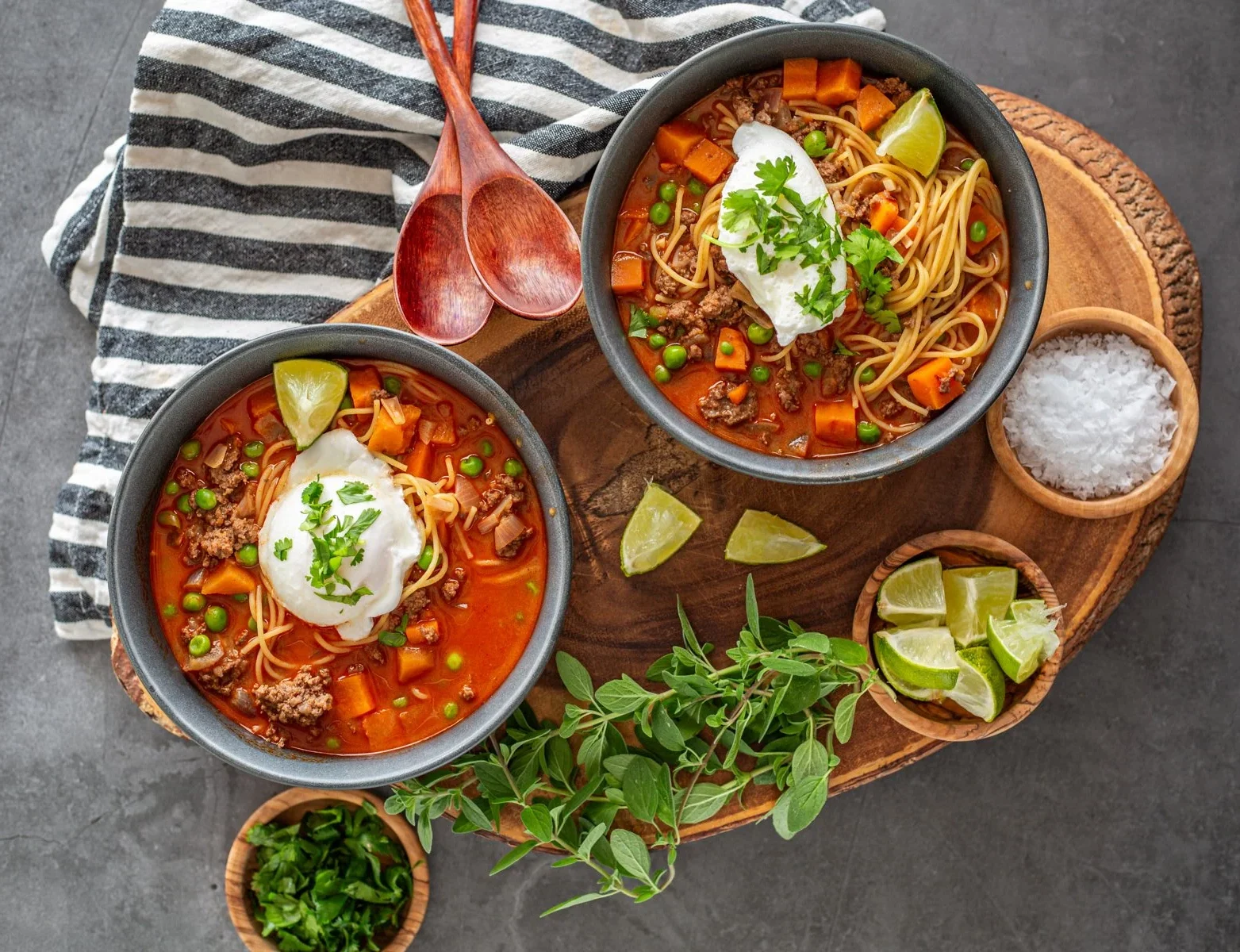 Peruvian Beef Noodle Soup
