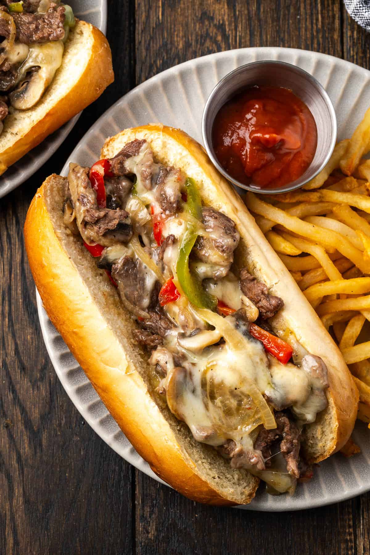 Philly Cheesesteak Skillet