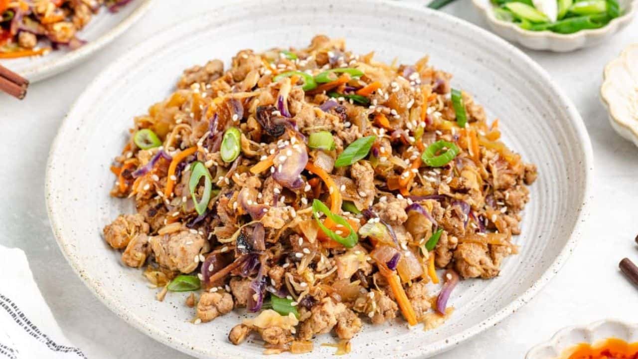 Pork Eggroll in a Bowl