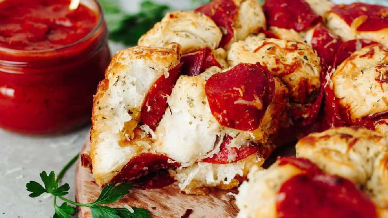 Pull Apart Pizza Bread