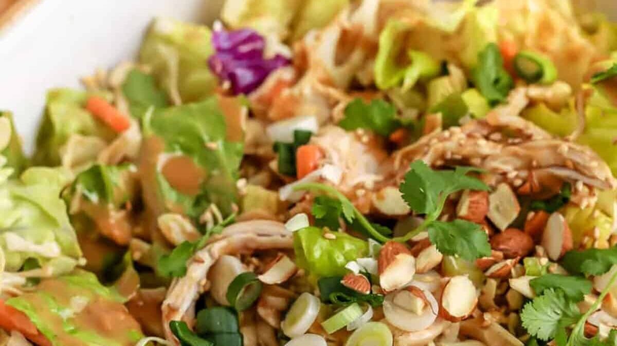 Quick Asian Chicken Salad