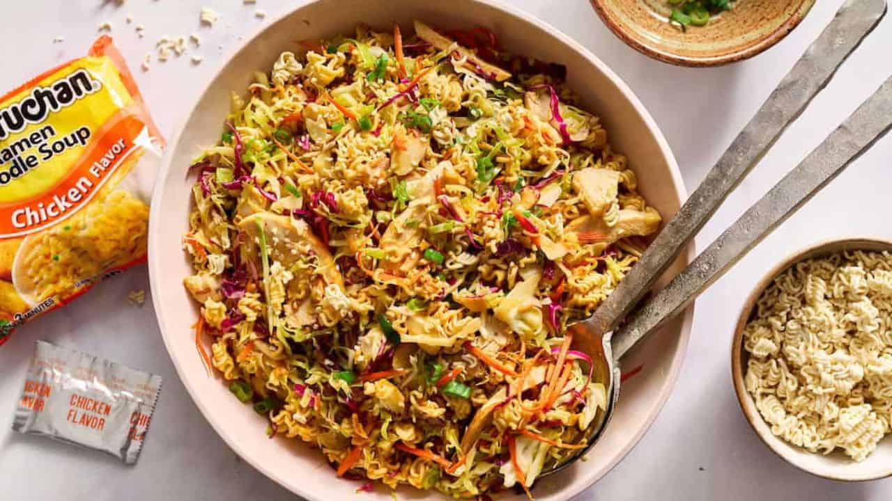 Ramen Noodle Salad