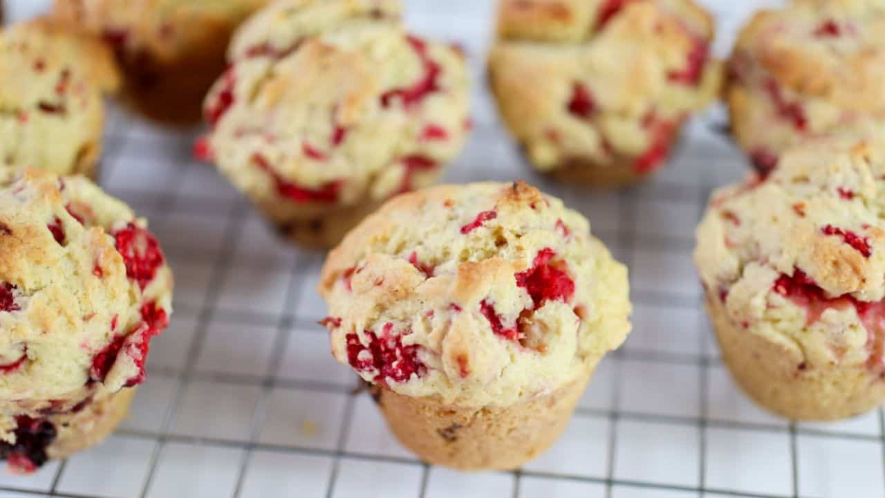 Raspberry Muffins