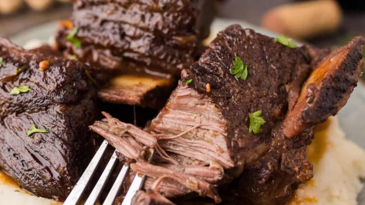 Red Wine Braised Short Ribs