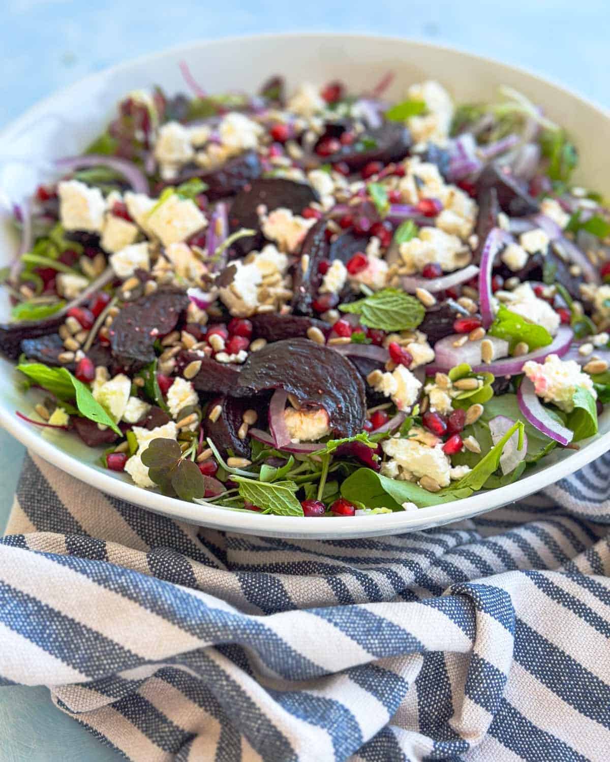 Roasted Beet Salad With Feta