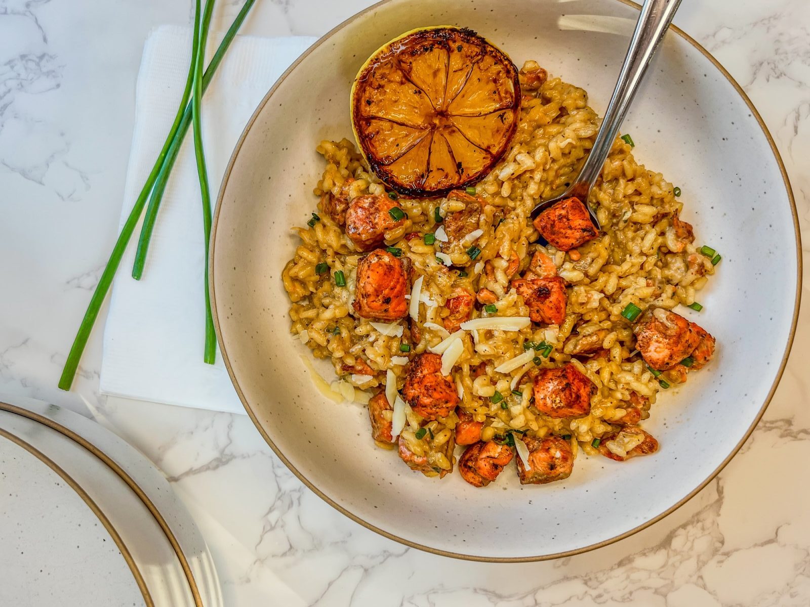 Salmon Lemon Risotto