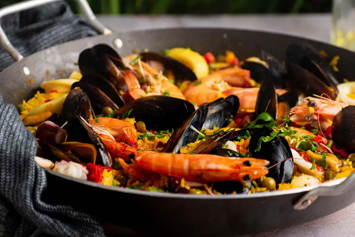 Seafood Paella Valenciana