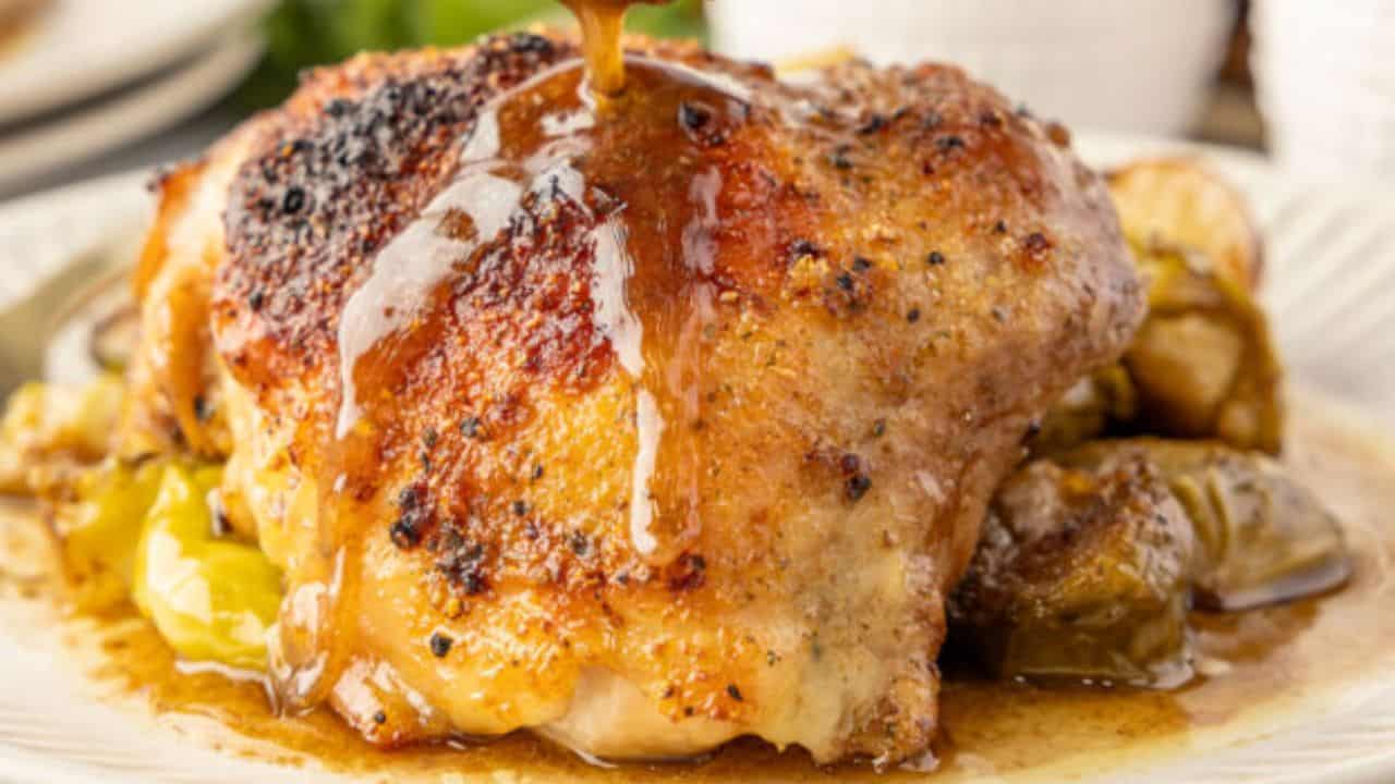 Sheet Pan Chicken Thighs