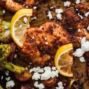 Sheet Pan Mediterranean Chicken